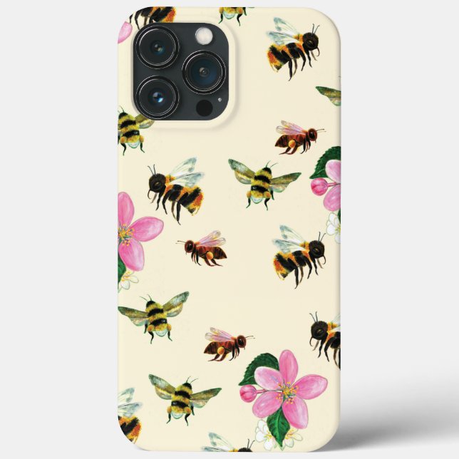  Bees and bumblebees  Case-Mate iPhone Case (Back)