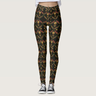 Bees and Honeycomb Leggings