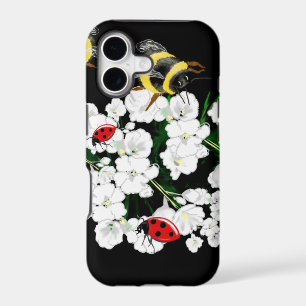 BEES and Ladybugs nature art