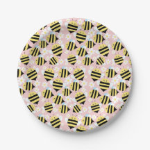 Bees And White Flowers