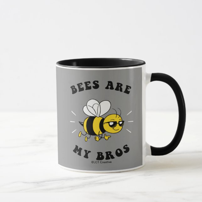 Bees Are My Bros Mug (Right)