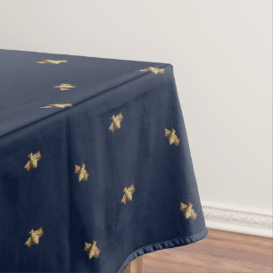 Bees - Bees - Bee - Beene navy Tablecloth