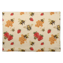 Bees & Berries Placemat