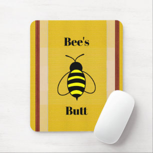 Bee's Butt Mouse Pad