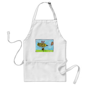 Bees Buzzing Standard Apron