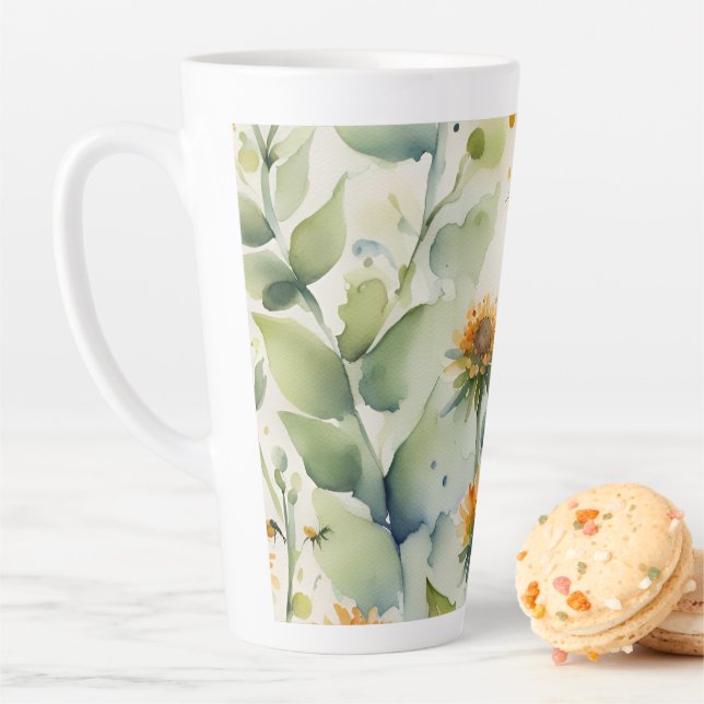Bees Dancing Tall Mug (In Situ)