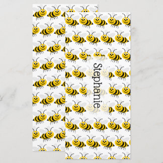 Bees Design Bookmark