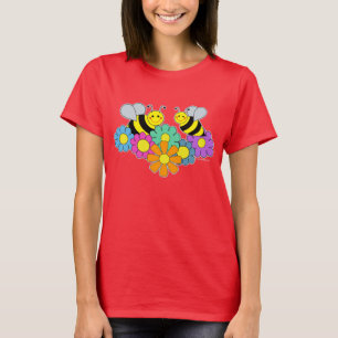 Bees & Flowers T-Shirt