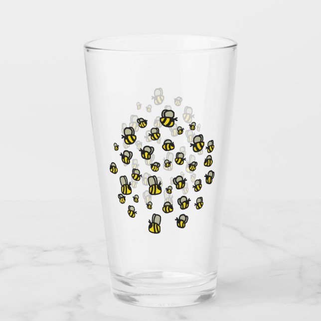 Bees Glass (Front)