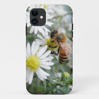 Bees Honey Bee Wildflowers Flowers Daisies Photo iPhone 11 Case