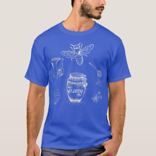 Bees & HoneyHoney beeFairyTaleCottagecoreFlowers T-Shirt