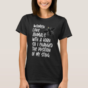 Bees Idea for Women Beekeeping Beekeeper Gag Cute T-Shirt