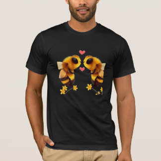 BEES IN LOVE-Bella+Canvas Short Sleeve T-Shirt