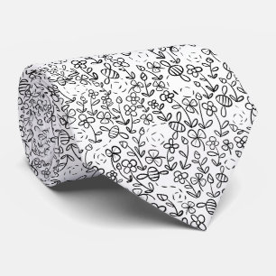 Bees in the garden tie