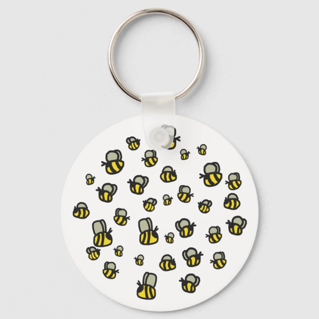 Bees Key Ring (Front)