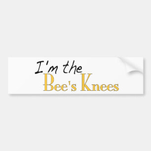 Bee'S Knees Bumper Sticker