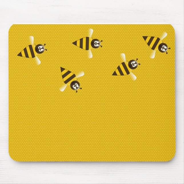 Bees knees mouse mat (Front)