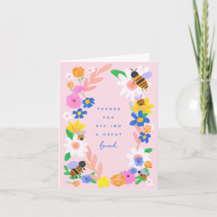 Bee's Knees Thank You Card