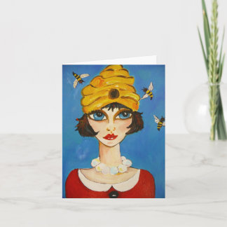 Bees love me card
