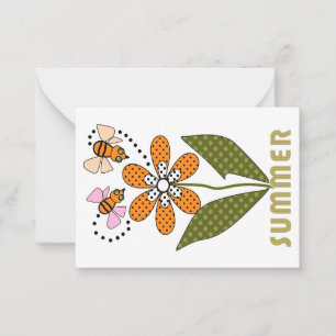 bees love summer and so do I Card