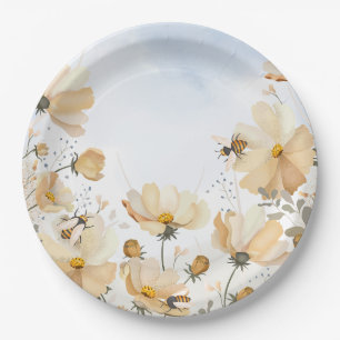 Bee's Meadow Paper Plates