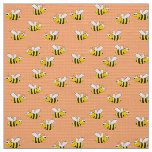 Bees Pattern Fabric