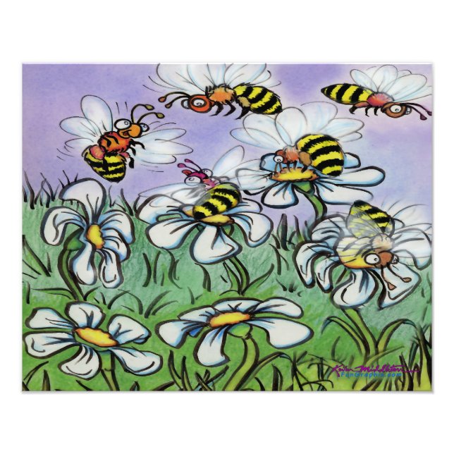 Bees Photo Print (Front)