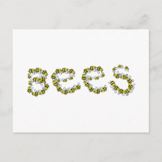 Bees Postcard