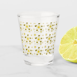 Bees shot glass