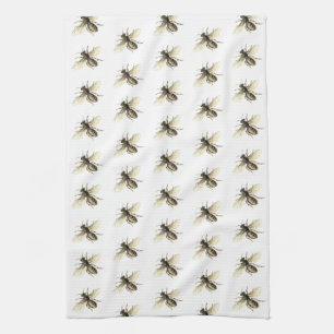 Bees Tea Towel