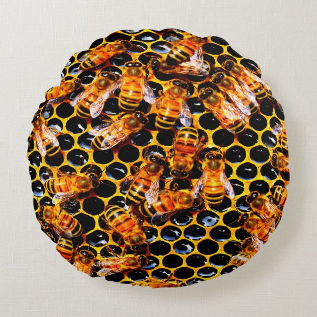 BEES THROW PILLOW (Front)