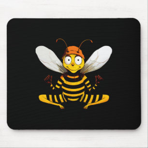Bees Yogayogi Bee Mouse Mat