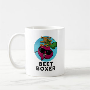 Beet Boxer Funny Beetroot Pun  Coffee Mug