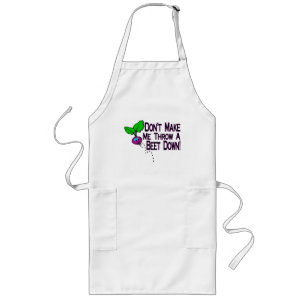 Beet Down Long Apron