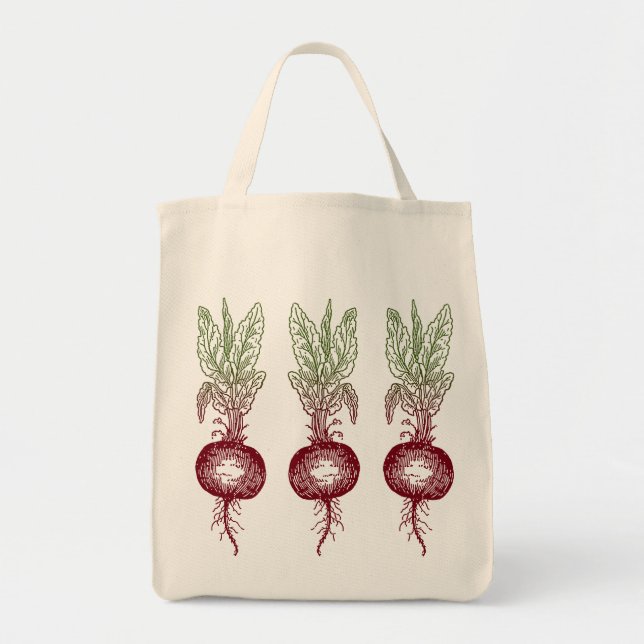 Beet Tote Bag (Front)