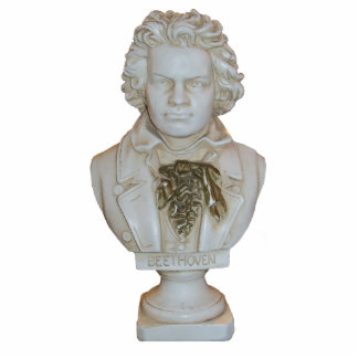 Beethoven Bust Standing Cutout Standing Photo Sculpture