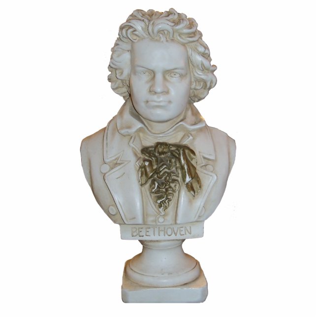 Beethoven Bust Standing Cutout Standing Photo Sculpture (Front)
