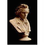Beethoven bust statue standing photo sculpture<br><div class="desc">Ludwig Van Beethoven bust statue. Great gifts for Beethoven fans and fans of classical music.</div>