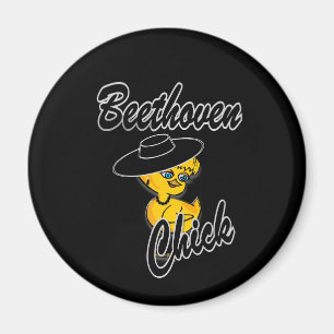 Beethoven Chick #4 Magnet