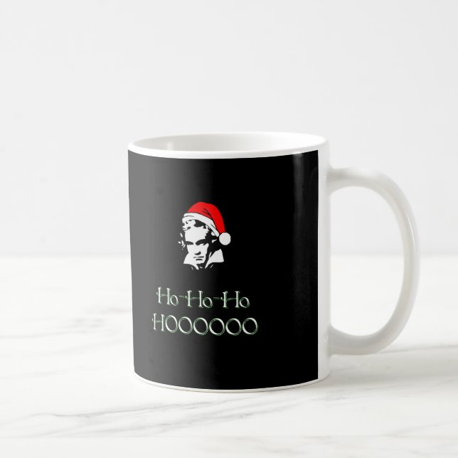 Beethoven Christmas Coffee Mug (Right)