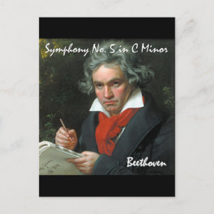 Beethoven Classical Masterpiece Collection Postcard