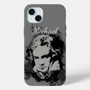 Beethoven Classical Music Composer Song  Customise iPhone 15 Mini Case
