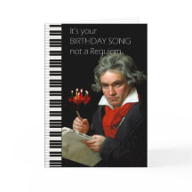 Beethoven Humour Birthday Card