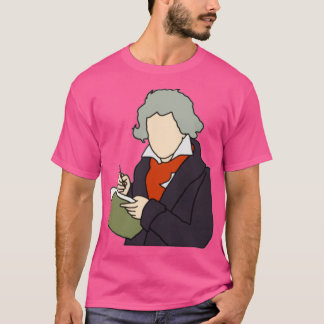Beethoven Illustration  T-Shirt