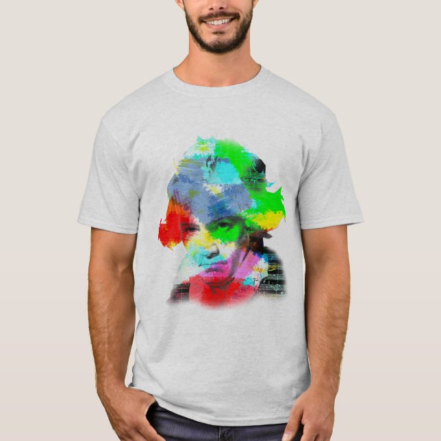 Beethoven in colour T-Shirt (Front)
