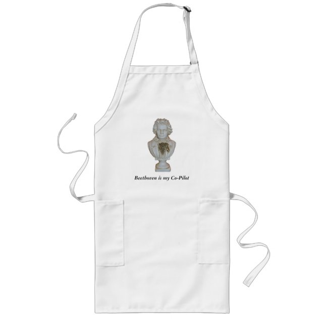 Beethoven is my Co-Pilot Apron (Front)