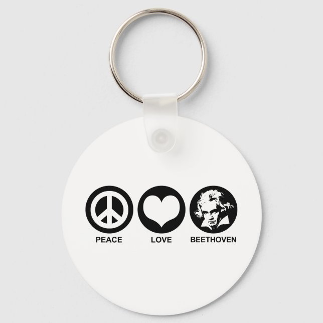 Beethoven Key Ring (Front)
