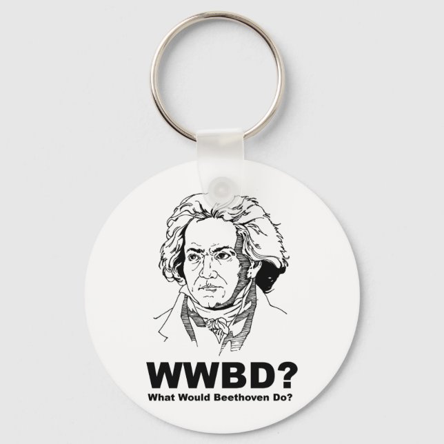 Beethoven Key Ring (Front)