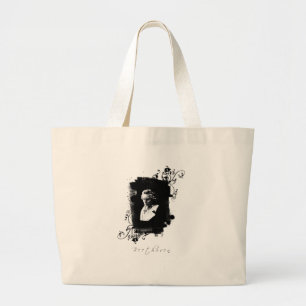 beethoven large tote bag