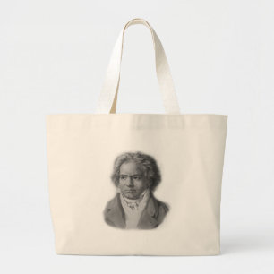 Beethoven Large Tote Bag
